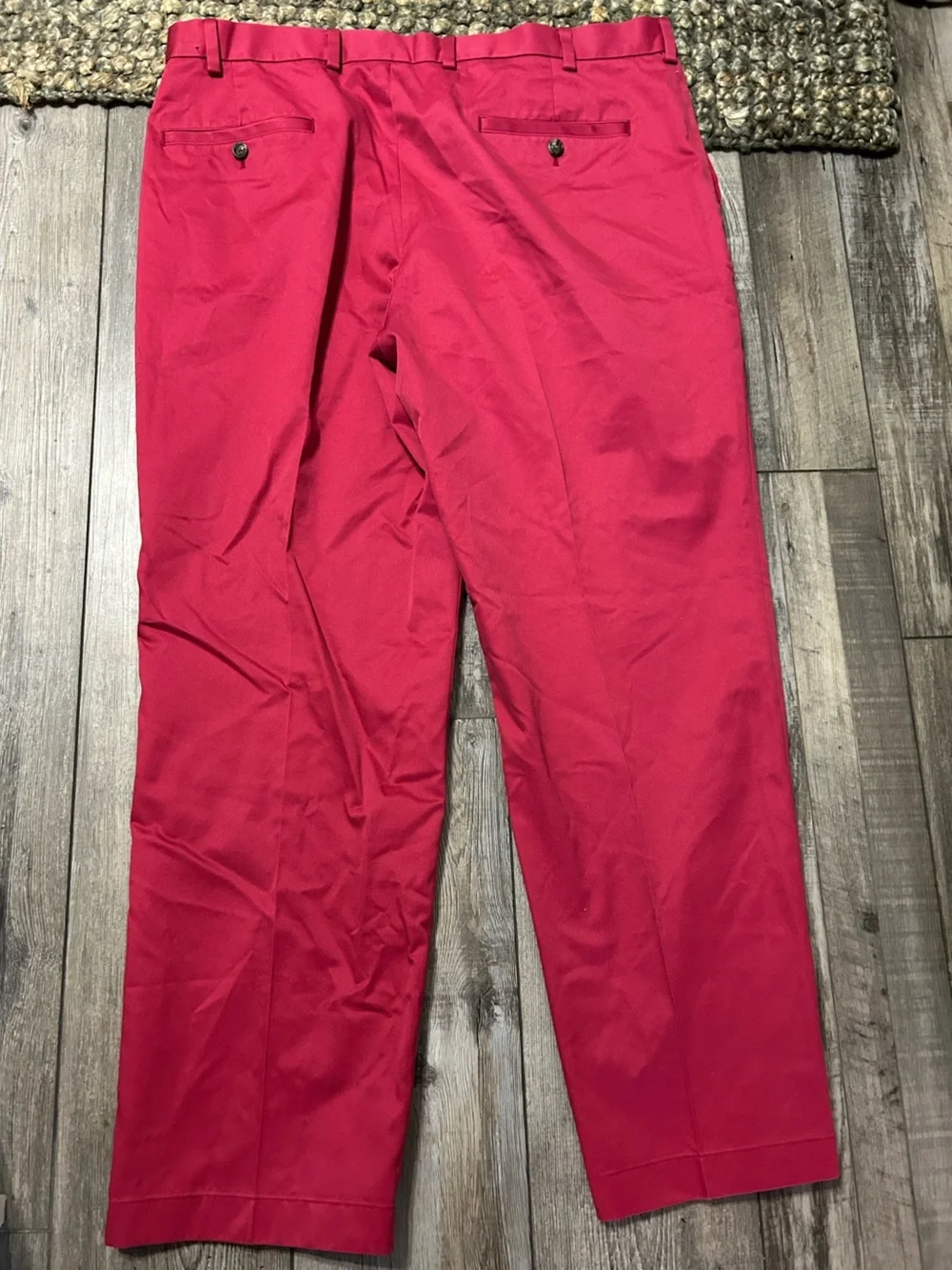 Brooks Brothers Light advantage chino Clark pants Red 40x30